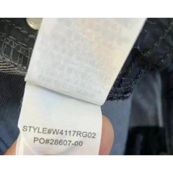 Prana Jeans. Light Black Wash. White stitching. Size 26 - Picture 10 of 10